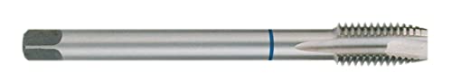 Ruko HSS Machine Tap, DIN 376, Ground, Bright Finish, M16 x 2.00 mm Nominal Thread Size, 110.0 mm Length, R232160