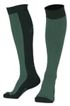 Fjellulla Long Socks green/green 40-42 Långa AntiBug strumpor i Merinoull