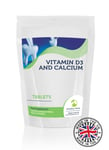 Calcium 500mg and Vitamin D 200mg Supplement 250  Tablets Pills