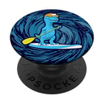 Planche Pagaie Drôle Dinosaure Stand Up Paddle Board PopSockets PopGrip Interchangeable