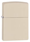 Zippo Regular Matte Lighter Mixte, Cream, One Size