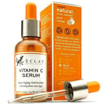 Vitamin C Face Serum - Hyaluronic Acid, Retinol, & Vit E - Anti Aging Facial Brightening Serum for Skin Care - Timeless Pure Vitamin C Serum for Face Dark Spots, Vit C Serum Oil, Face Serum for Women