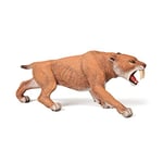 Papo - Figurine dinosaure - Smilodon, Féroce Prédateur Préhistorique, Jouet enfant dès 3 Ans - Découverte des Félins de la Préhistoire pour Jeunes Curieux