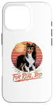 iPhone 16 Pro Cool Collie Dog Fur Real Bro Sunset Theme Tee Casual Wear Case