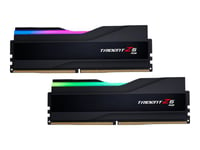 G.Skill Trident Z5 Rgb - Ddr5 - Sett - 32 Gb: 2 X 16 Gb - Dimm 288-Pin - 6000 Mhz / Pc5-48000 - Cl30 - 1.35 V - Ikke-Bufret - Ikke-Ecc - Matt Svart