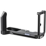 Leofoto L plate for Fuji X-T5 with handgrip