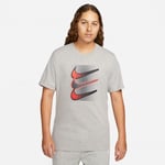 T-Shirt Nike Vêtement de Sport Swoosh Tee DZ5173 063 Gris Swoosh Logo