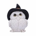 Nemesis Now Snowy Spells White Barn Owl Witches Hat Companion Gothic Gift 9cm