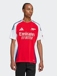 adidas Arsenal Mens 24/25 Home Stadium Replica Shirt - Red, Red, Size Xs, Men