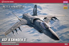 Hasegawa Ace Combat 7 Skies Unknown ASF-X Shinden II Kit - 1:72
