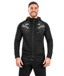 Venum, UFC Adrenaline by Venum Replica Homme Sweatshirt zippé à Casquetteuche, Homme, XXL, Noir