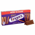 Cadbury Milk Chocolate Fingers 138g (Pack of 2)