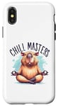 Coque pour iPhone X/XS Un costume incroyable pour les détenteurs de capybara.