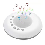 Baby White Noise Machine with Light Built-in 28 Soothing Sound USB White7247