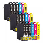 3x Sets Plus 6x Black 604XL Compatible Ink Cartridges for Epson XP-4200 Printer