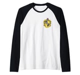 Harry Potter Hufflepuff Pocket Print Raglan Baseball Tee