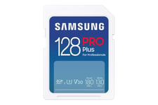 Samsung PRO Plus MB-SD128S - flash-minneskort - 128 GB - SDXC UHS-I