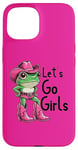 iPhone 15 Let's Go Girls Western Cowgirl Tees, Cool Bachelorette Party Case