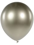 Folat 19817 Métallisés Or 33cm pièces-Lot de 10 ballons Gonflables Champagne Gold de 33 cm à l'hélium comme Anniversaire Mariage Baby Shower Baptême Décoration de Fête, Doré