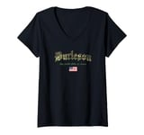 Womens Port Arthur Gothic Design Camouflage Version V-Neck T-Shirt