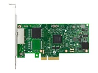 Lenovo ThinkSystem I350-T2 By Intel - Adaptateur réseau - PCIe 2.0 x4 profil bas - 1000Base-T x 2 - pour ThinkAgile MX3331-F Certified Node; ThinkSystem SR250 V2; ST250 V2; ST50 V2