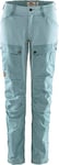 Fjallraven Keb Trousers W Short Pantalons Femme, Multicolore (Clay Blue-Mineral Blue), 46