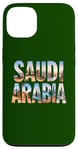 Coque pour iPhone 13 Tenue de voyage de vacances en Arabie Saoudite