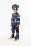 RUBIES Marvel Officiel SPIDERMAN Déguisement Black Panther pour Enfants Spidey et Amis Costume avec Combinaison et Masque Pour Halloween Carnaval, Noël, Spidey Black Panther 3-4 ans - 98 à 104 cm