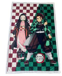 Homadict Plaid Sherpa 100X150 CM Demon Slayer TANJIRO & NEZUKO Body