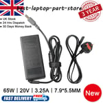 Replacement Lenovo Laptop Charger 65w Ac Adapter T400 T410 T420 T430 20v 3.25a