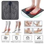 Machine EMS Foot Massager Mat Electric Muscle Stimulation Leg Foot Massager