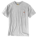 Carhartt 103296034-S T-paita harmaa Harmaa