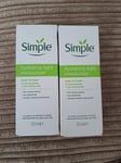 2x Simple Hydrating Light Moisturiser 125ml