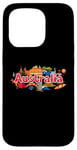 iPhone 15 Pro Australia Down Under Culture Australian Flag Map Gift Case