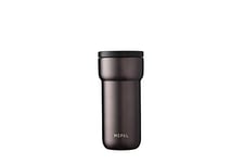 Mepal – Insulated Mug Ellipse – 4 Hours Hot & 8 Hours Cold - Insulated Cup On The Go – Suitable As Tea Cup & Coffee Cup to Go – Fits All Cup Holders - 375 ml – Titanium