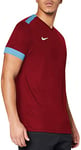 Nike Park Derby II Jersey SS Maillot Homme Team Red/University Blue/White FR: XL (Taille Fabricant: XL)