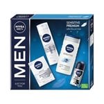 NIVEA Men Set de Noël SENSITIVE PREMIUM