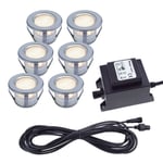 BOLTHI Decklight Paket 4,5cm Stål 12V IP67