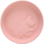 Rätt Start Mumin Silikon Tallrik med Sugkopp Lovely Pink