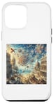 iPhone 12 Pro Max Leonardo Da Vinci Man Case