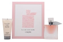 LANCOME LA VIE EST BELLE GIFT SET 30ML EDP SPRAY + 50ML BODY LOTION - WOMEN'S