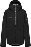 Mammut Men's Stoney Hardshell Hooded Jacket  Black, M