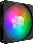 SickleFlow 140 ARGB - Ventilateur de Boîtier PC & Refroidissemnt 140 mm, Compatible Carte Mère RGB Adressable, Pales Translucides, 67 CFM, 2,25 mmH2O, 10 à 27 dBA - ARGB