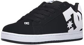 DC Court Graffik Chaussures de Skate pour Homme - Noir - Noir, 44 EU