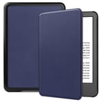 Kindle Touch 6&quot; (11th Gen 2022) Folio PU Leather Case Navy