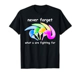 Never Forget Shirt, Magic Worm on a String Meme, Funny T-Shirt