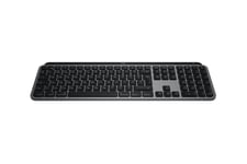 Logitech Master Series MX Keys S for Mac - tangentbord full size - QWERTZ - tysk - blekgrå Inmatningsenhet