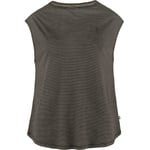 Fjällräven Womens High Coast Cool T-shirt (Grå (DARK GREY/030) Medium)