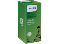 Philips Glödlampa H11 12V/55W Pgj19-2 Longlife Ecovision Pgj19-2 1Szt