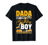 Dada Of The Birthday Boy Spider Web Matching Family Party T-Shirt